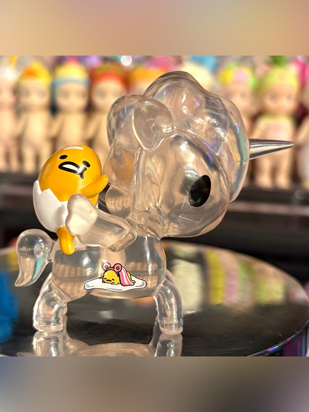 Tokidoki x Hello Kitty & Friends Gudetama Unicorno Collectible Art Figure